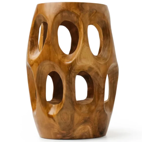 10-Inch Multi Home Teak Root Vase